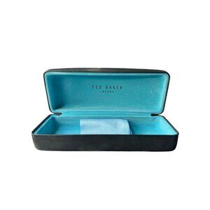 Ted Baker London Glasses Hard Case Black with “No Dirty Lens” Cleaning Cloth